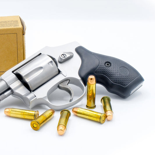 357 Magnum AMmo with a Revolver Pistol