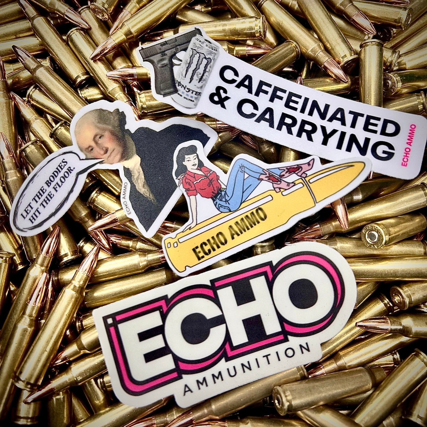 Echo Ammo Sticker 4-Pack